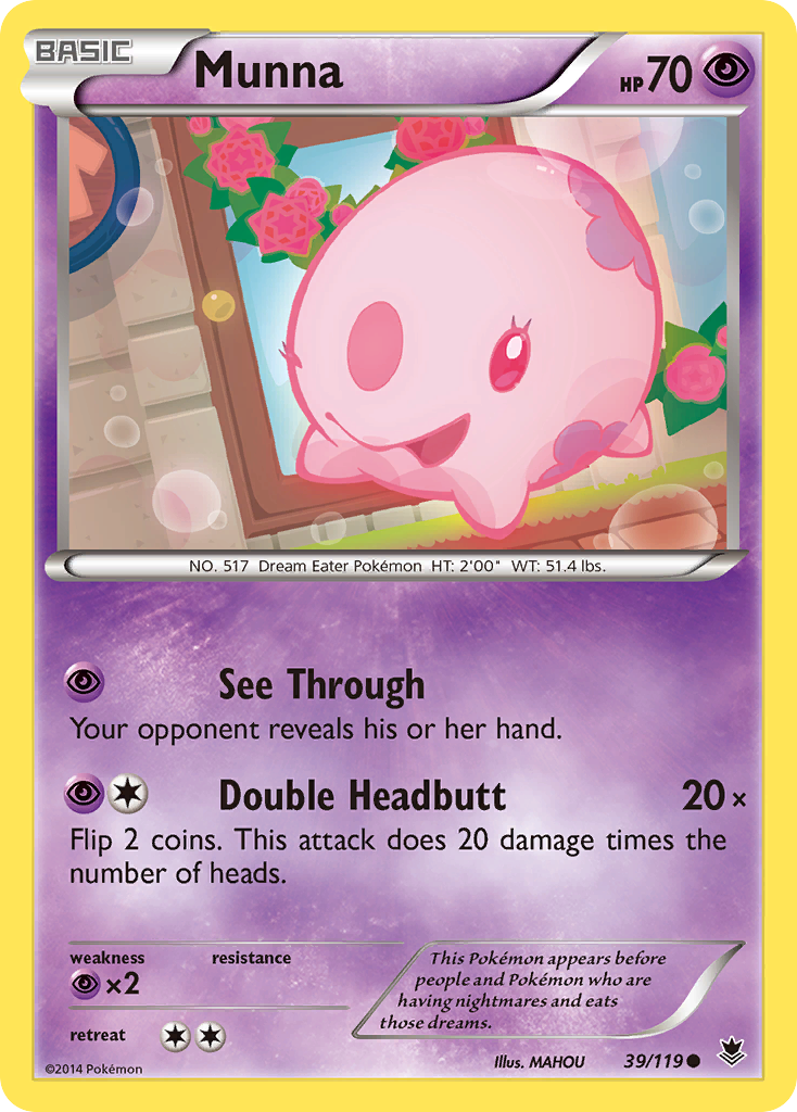 Munna (39/119) [XY: Phantom Forces] | Devastation Store