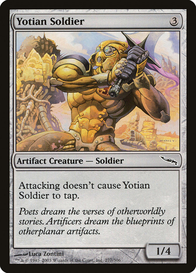 Yotian Soldier [Mirrodin] | Devastation Store