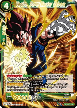 Vegito, Super Warrior Reborn (Gold Stamped) [P-065] | Devastation Store