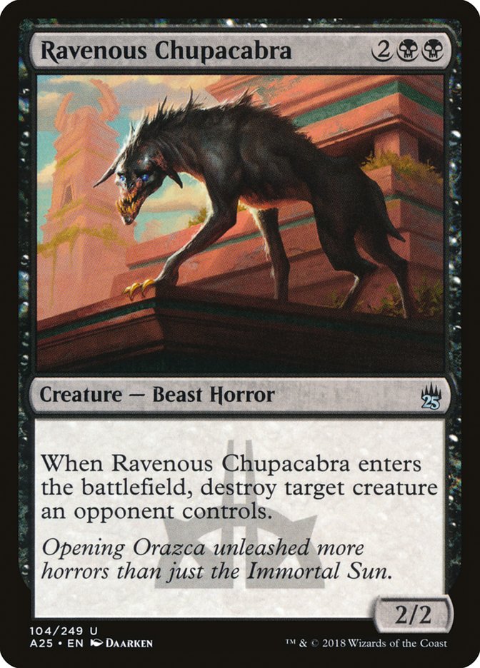 Ravenous Chupacabra [Masters 25] | Devastation Store