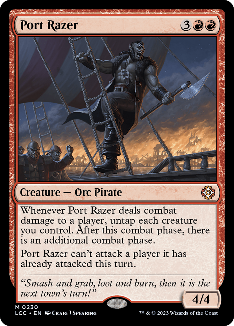 Port Razer [The Lost Caverns of Ixalan Commander] | Devastation Store