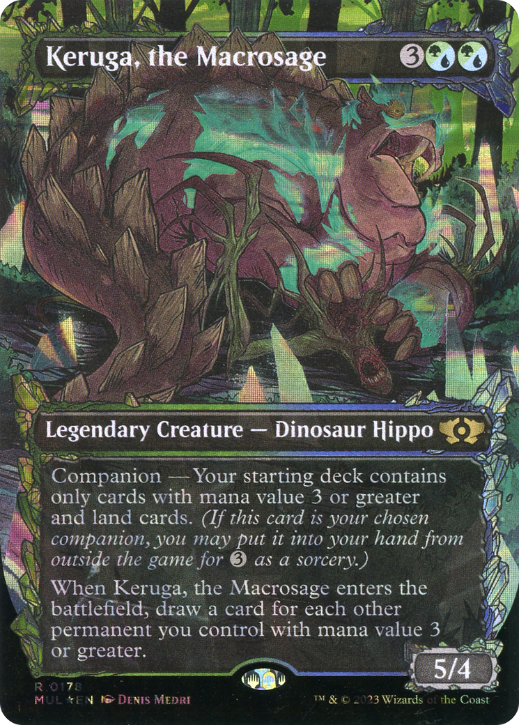 Keruga, the Macrosage (Halo Foil) [Multiverse Legends] | Devastation Store