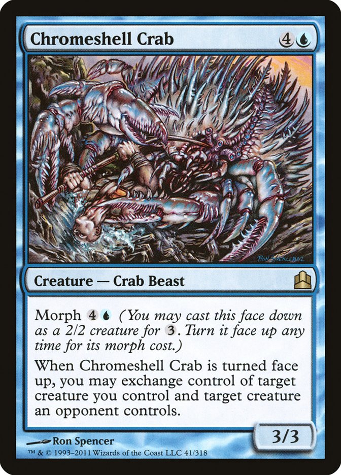 Chromeshell Crab [Commander 2011] - Devastation Store | Devastation Store