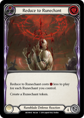 Reduce to Runechant (Red) [ARC088-R] 1st Edition Rainbow Foil - Devastation Store | Devastation Store