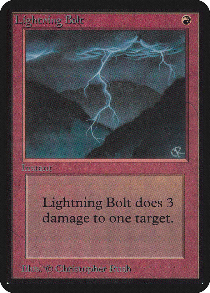 Lightning Bolt [Limited Edition Alpha] | Devastation Store
