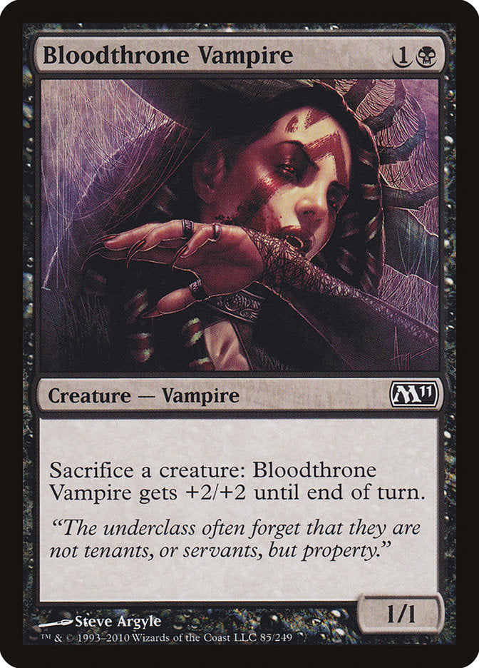 Bloodthrone Vampire [Magic 2011] | Devastation Store