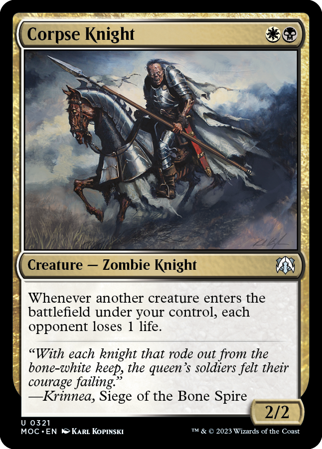 Corpse Knight [March of the Machine Commander] | Devastation Store