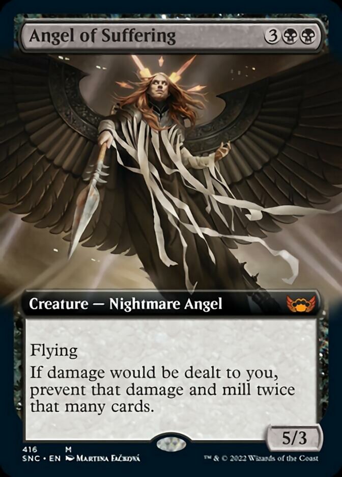 Angel of Suffering (Extended Art) [Streets of New Capenna] | Devastation Store