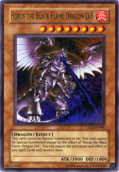 Horus the Black Flame Dragon LV8 [DR3-EN008] Ultra Rare | Devastation Store
