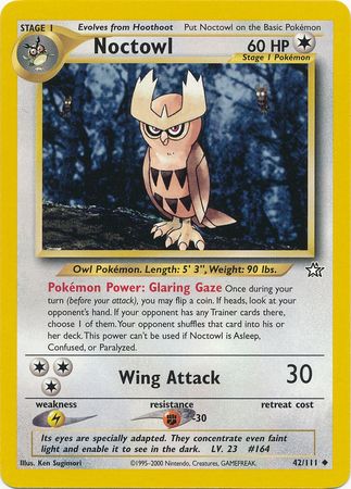 Noctowl (42/111) [Neo Genesis Unlimited] | Devastation Store