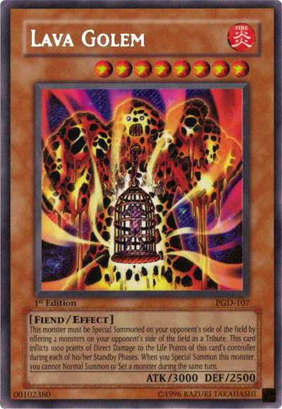 Lava Golem [PGD-107] Secret Rare | Devastation Store