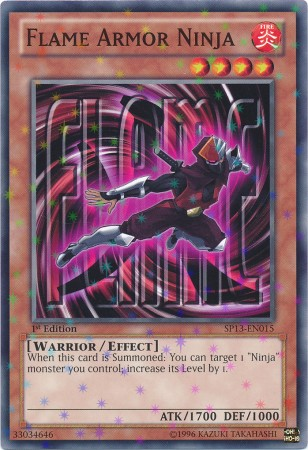 Flame Armor Ninja [SP13-EN015] Starfoil Rare | Devastation Store