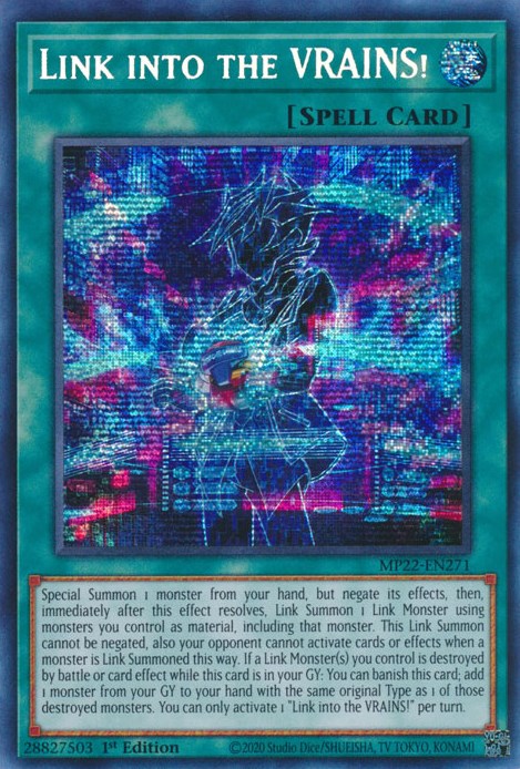 Link into the VRAINS! [MP22-EN271] Prismatic Secret Rare | Devastation Store