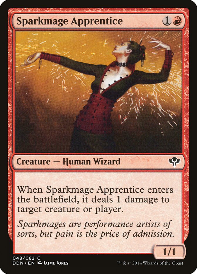 Sparkmage Apprentice [Duel Decks: Speed vs. Cunning] - Devastation Store | Devastation Store
