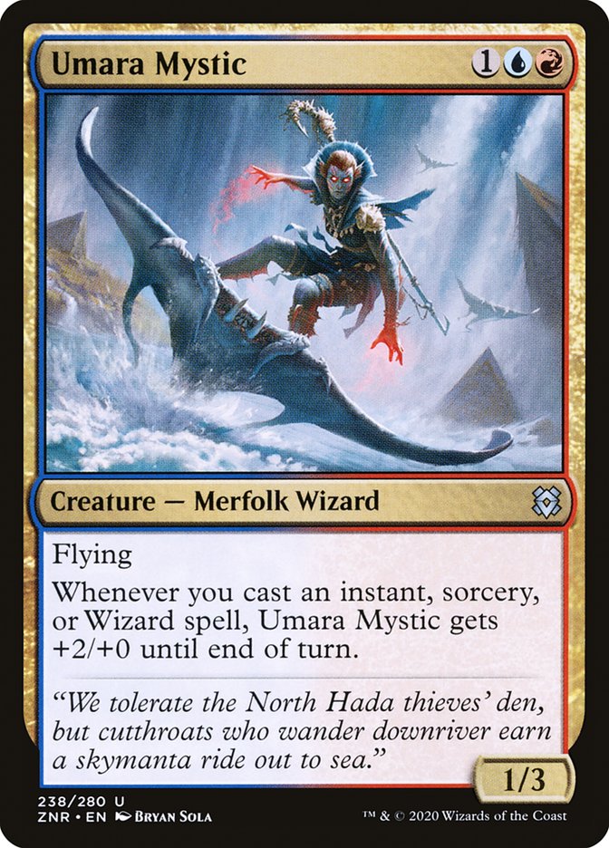 Umara Mystic [Zendikar Rising] | Devastation Store