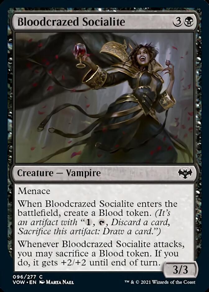 Bloodcrazed Socialite [Innistrad: Crimson Vow] | Devastation Store