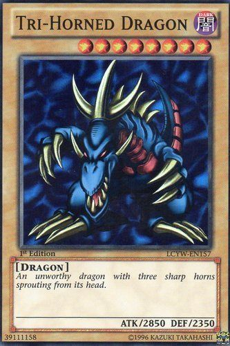 Tri-Horned Dragon [LCYW-EN157] Super Rare | Devastation Store