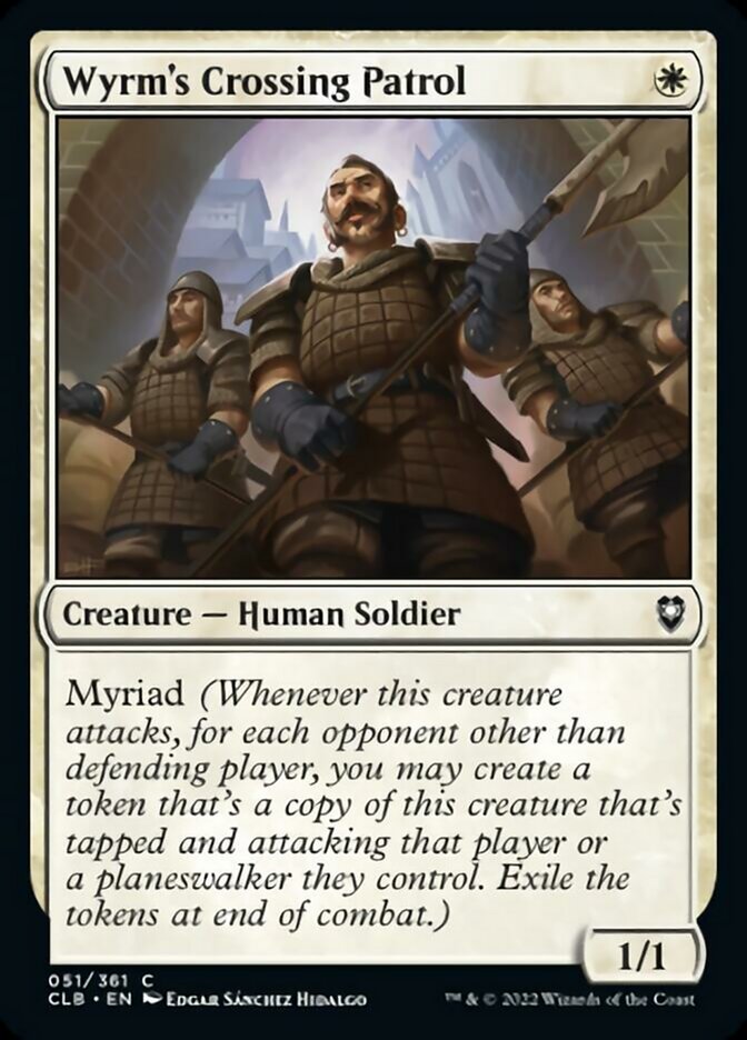 Wyrm's Crossing Patrol [Commander Legends: Battle for Baldur's Gate] | Devastation Store