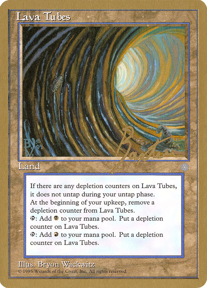 Lava Tubes (George Baxter) [Pro Tour Collector Set] | Devastation Store