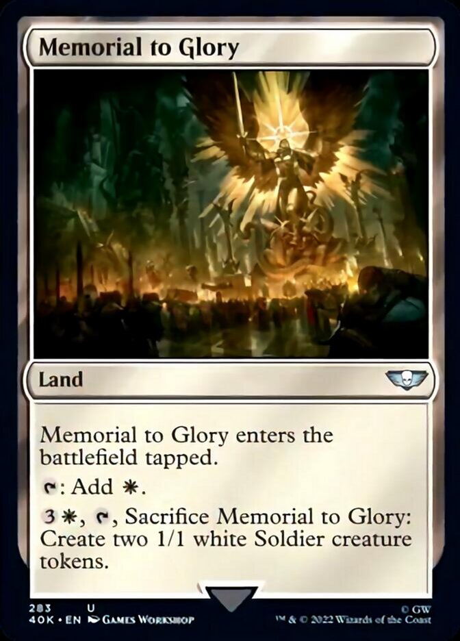 Memorial to Glory [Universes Beyond: Warhammer 40,000] | Devastation Store