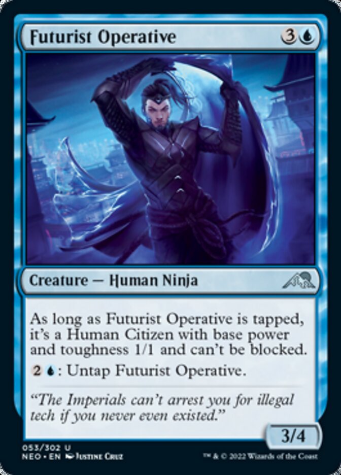 Futurist Operative [Kamigawa: Neon Dynasty] | Devastation Store