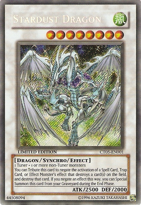 Stardust Dragon [CT05-EN001] Secret Rare | Devastation Store