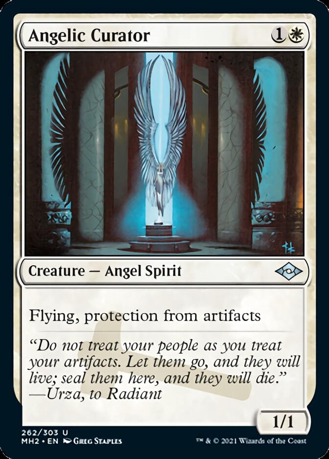 Angelic Curator (Foil Etched) [Modern Horizons 2] | Devastation Store