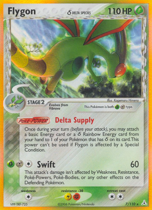 Flygon (7/110) (Delta Species) [EX: Holon Phantoms] | Devastation Store