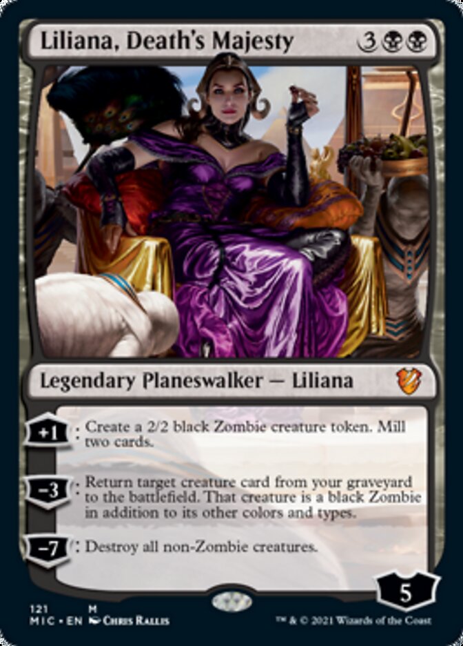 Liliana, Death's Majesty [Innistrad: Midnight Hunt Commander] | Devastation Store