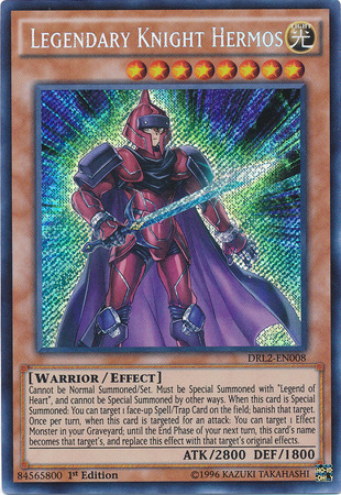 Legendary Knight Hermos [DRL2-EN008] Secret Rare | Devastation Store