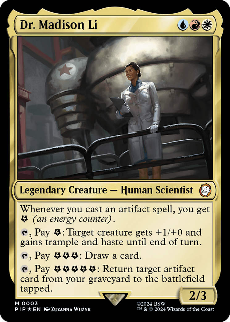 Dr. Madison Li [Fallout] | Devastation Store