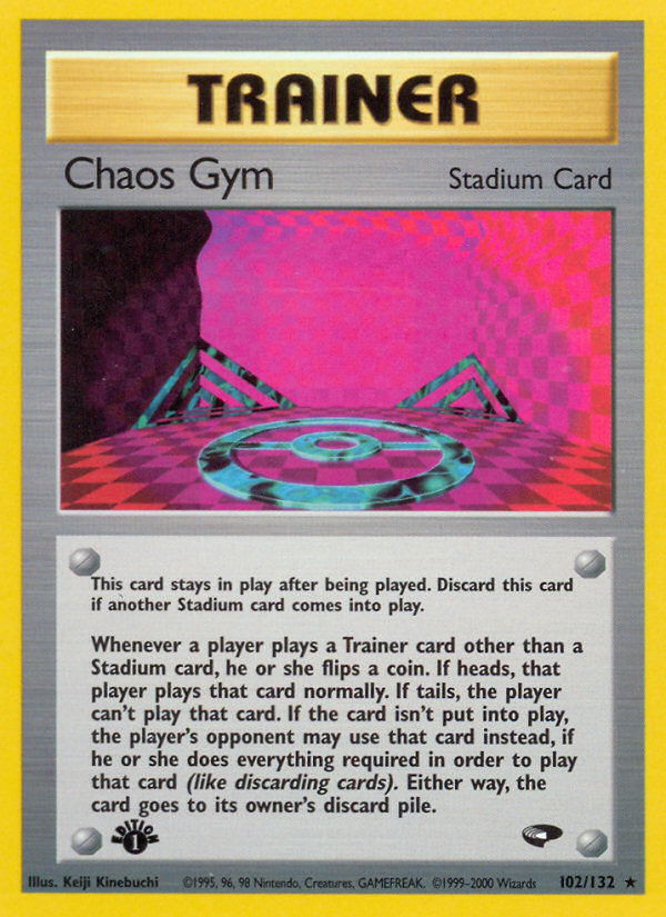 Chaos Gym (102/132) [Gym Challenge 1st Edition] | Devastation Store