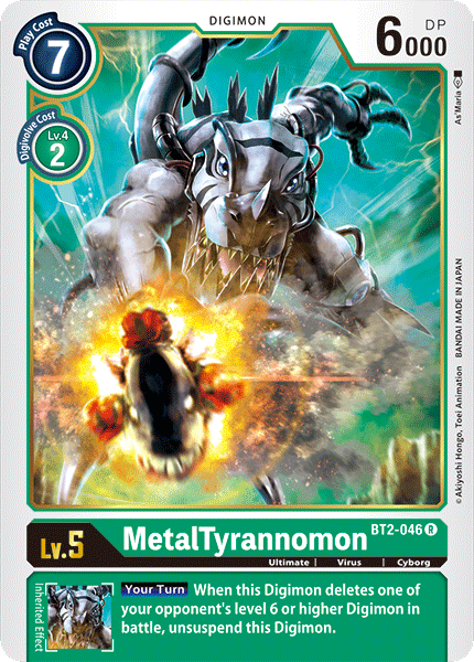 MetalTyrannomon [BT2-046] [Release Special Booster Ver.1.0] | Devastation Store