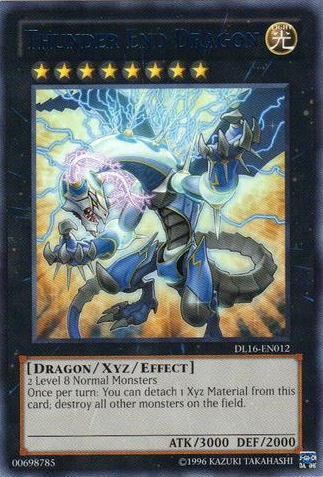 Thunder End Dragon (Blue) [DL16-EN012] Rare | Devastation Store