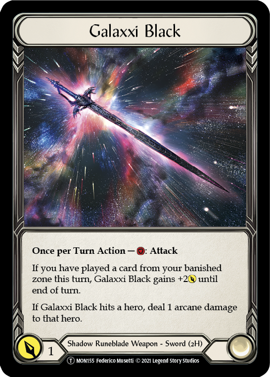 Chane // Galaxxi Black [U-MON154 // U-MON155] Unlimited Normal | Devastation Store
