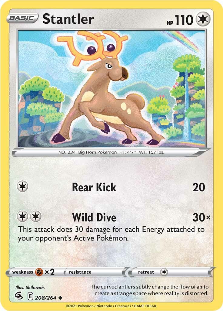 Stantler (208/264) [Sword & Shield: Fusion Strike] | Devastation Store