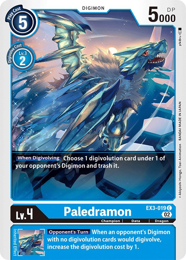 Paledramon [EX3-019] [Draconic Roar] | Devastation Store
