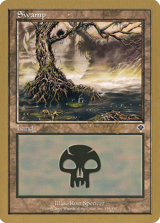 Swamp (tvdl339) (Tom van de Logt) [World Championship Decks 2001] | Devastation Store