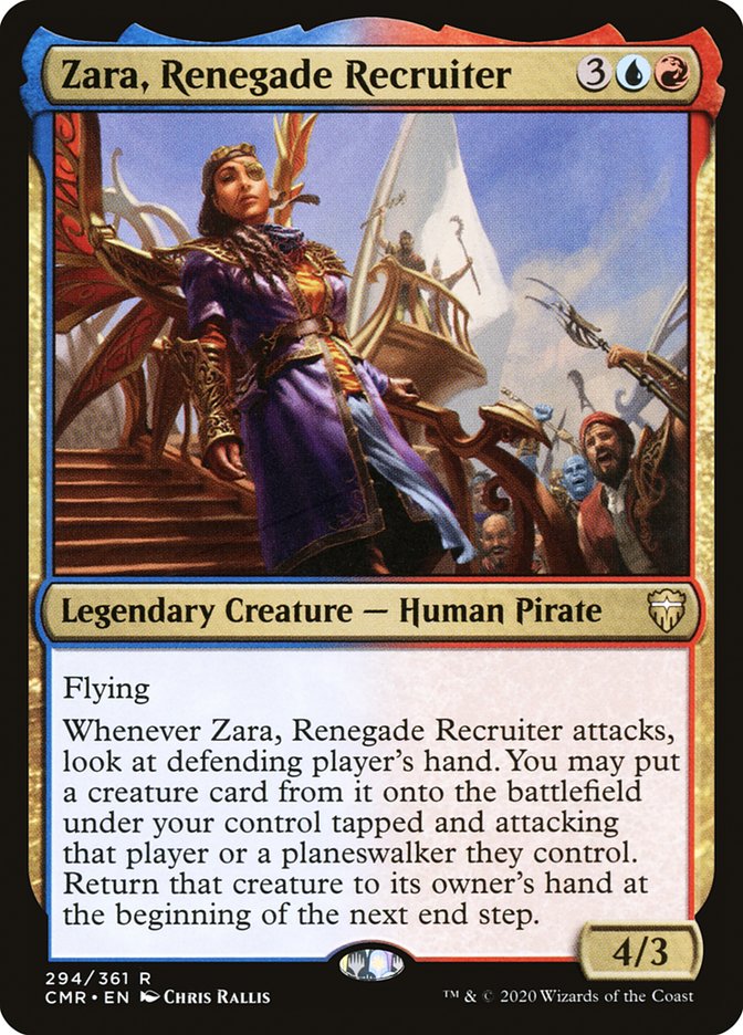 Zara, Renegade Recruiter [Commander Legends] | Devastation Store