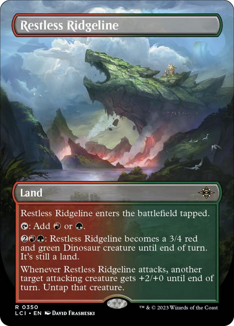 Restless Ridgeline (Borderless) [The Lost Caverns of Ixalan] | Devastation Store