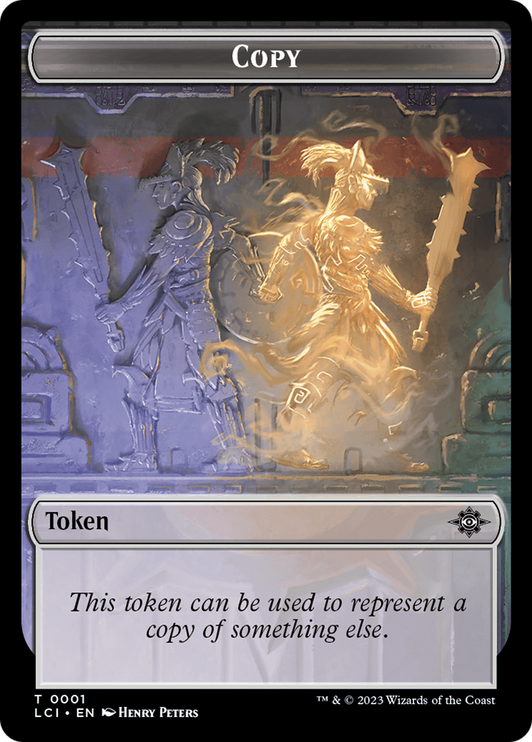 Copy // Spirit Double-Sided Token [The Lost Caverns of Ixalan Tokens] | Devastation Store