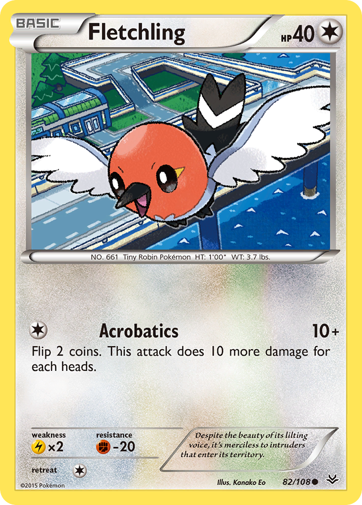 Fletchling (82/108) [XY: Roaring Skies] | Devastation Store