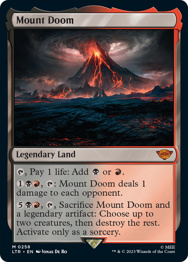 Mount Doom [The Lord of the Rings: Tales of Middle-Earth] | Devastation Store