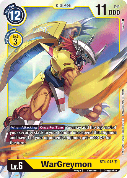 WarGreymon [BT4-048] [Great Legend] | Devastation Store