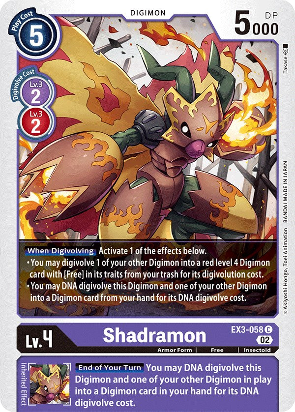 Shadramon [EX3-058] [Draconic Roar] | Devastation Store