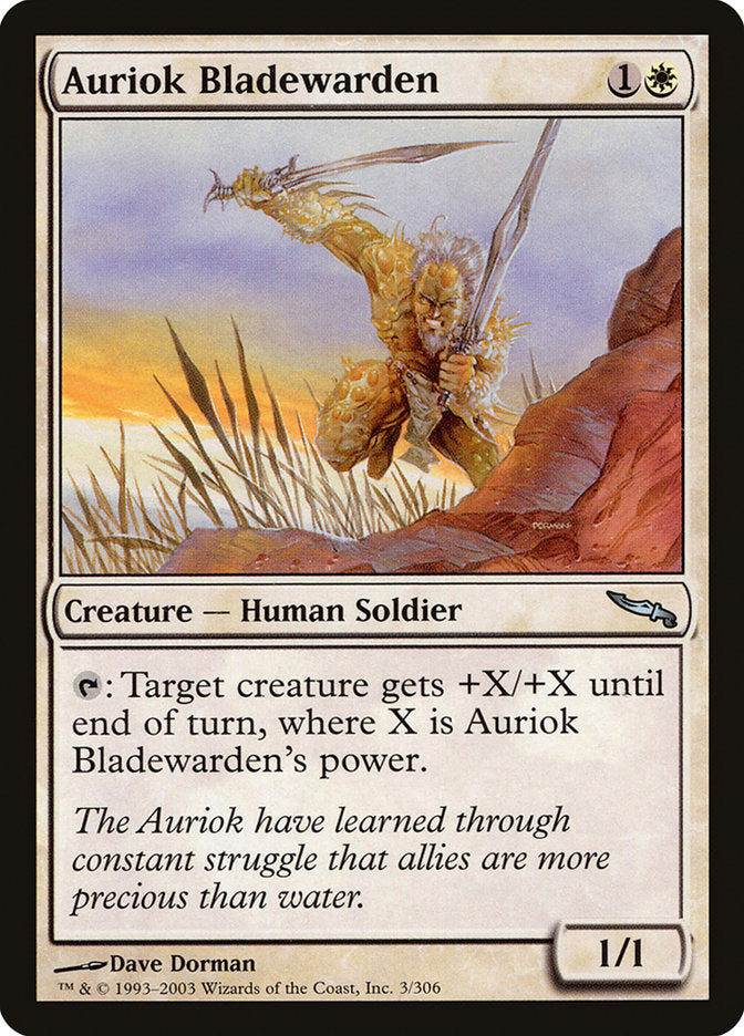 Auriok Bladewarden [Mirrodin] - Devastation Store | Devastation Store