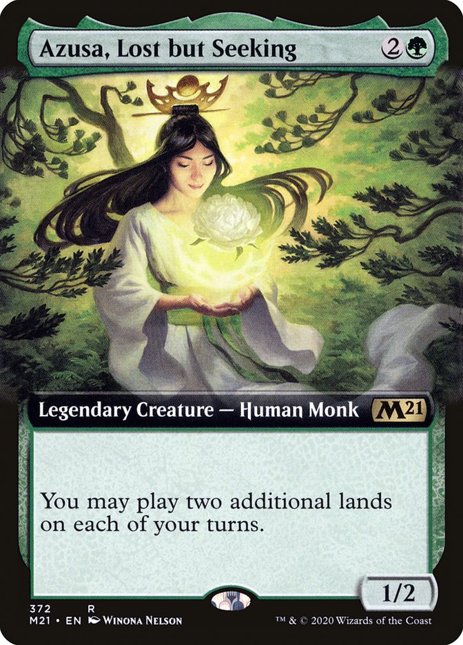 Azusa, Lost but Seeking (Extended) [Core Set 2021] | Devastation Store