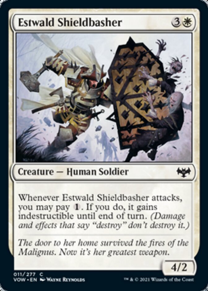 Estwald Shieldbasher [Innistrad: Crimson Vow] | Devastation Store