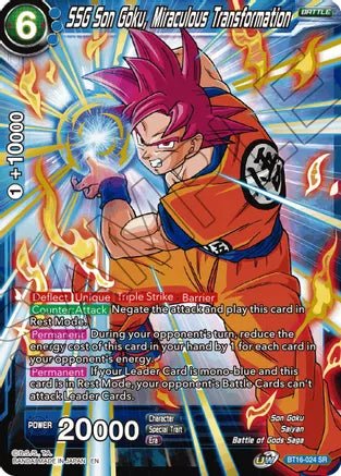 SSG Son Goku, Miraculous Transformation [BT16-024] | Devastation Store