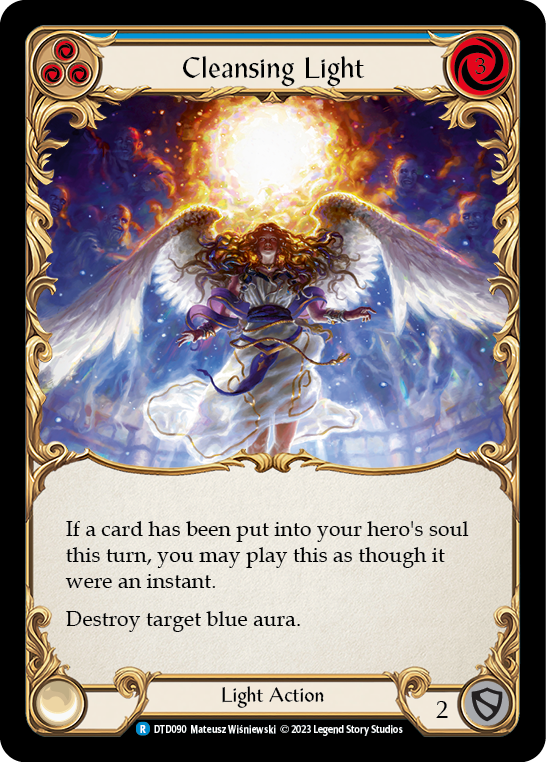 Cleansing Light (Blue) [DTD090] (Dusk Till Dawn)  Rainbow Foil | Devastation Store